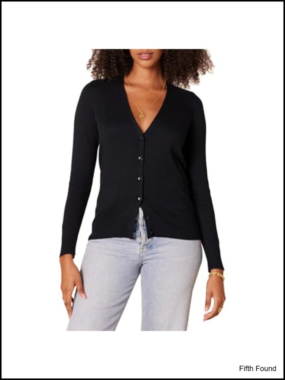 Women's Lightweight Cardigan Sweater Button Front V-Neck Regular Fit